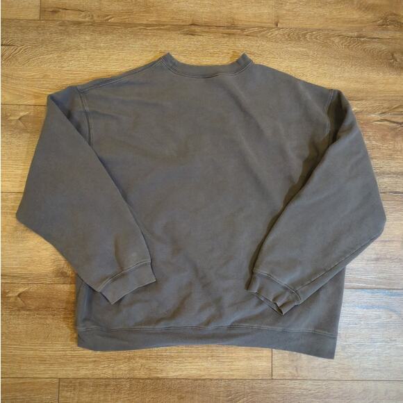 VTG Old Navy Snowboard Ski Adult XL Sweatshirt Retro Winter Sports Outdoor Gray - Picture 6 of 6